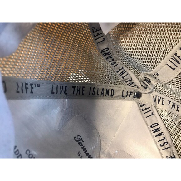 New Tommy Bahama Baseball Hat Marlin Tip Your Cap Light Blue Beach Tropical Fish - Picture 8 of 8